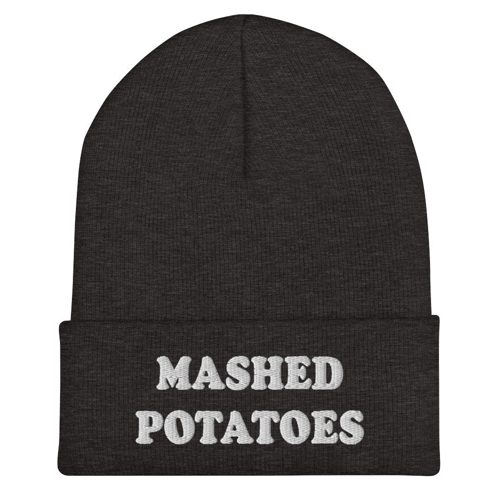 Mashed Potatoes Cuffed Beanie Bold - ninanush