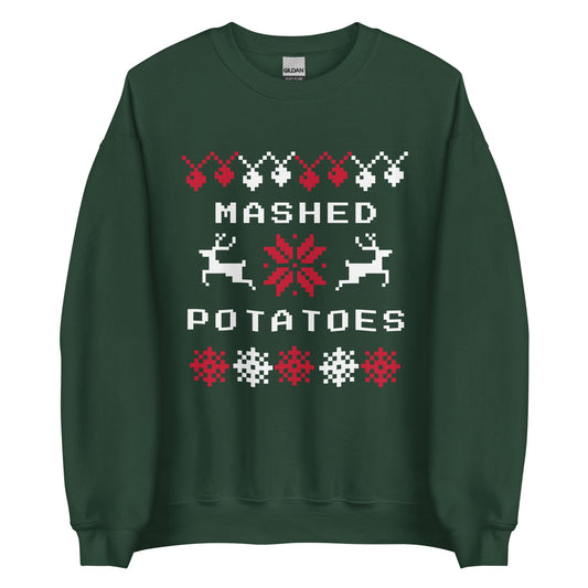 Mashed Potatoes Holiday Sweatshirt - ninanush