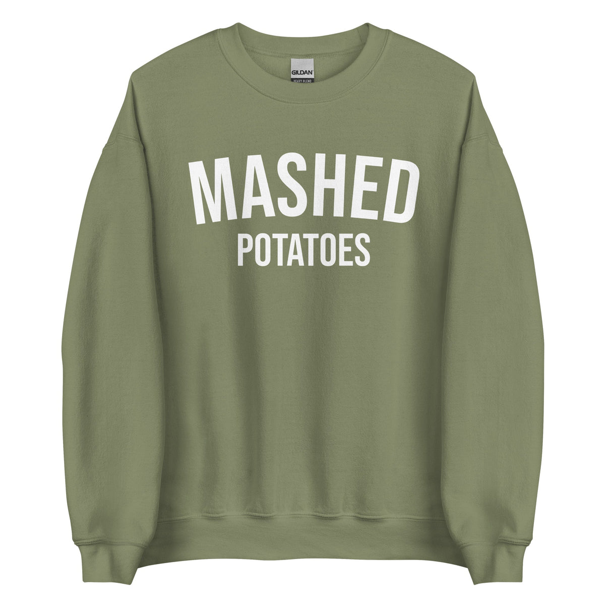 Mashed Potatoes Sweatshirt Varsity Style - ninanush