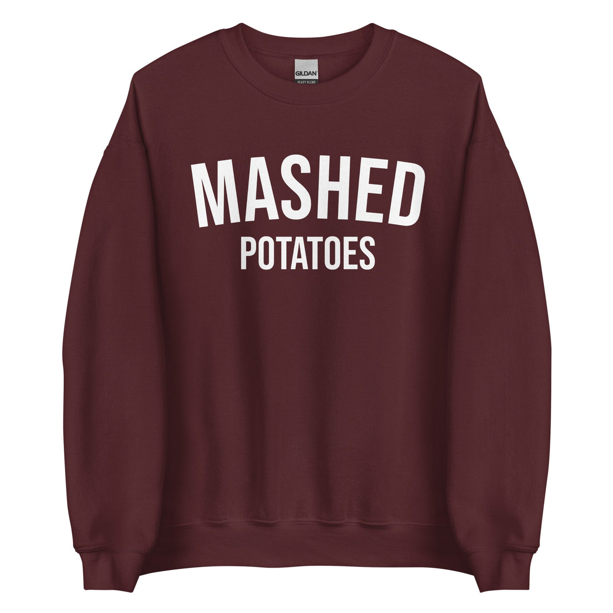Mashed Potatoes Sweatshirt Varsity Style - ninanush