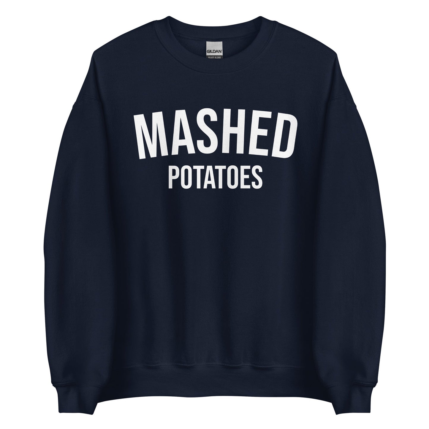 Mashed Potatoes Sweatshirt Varsity Style - ninanush