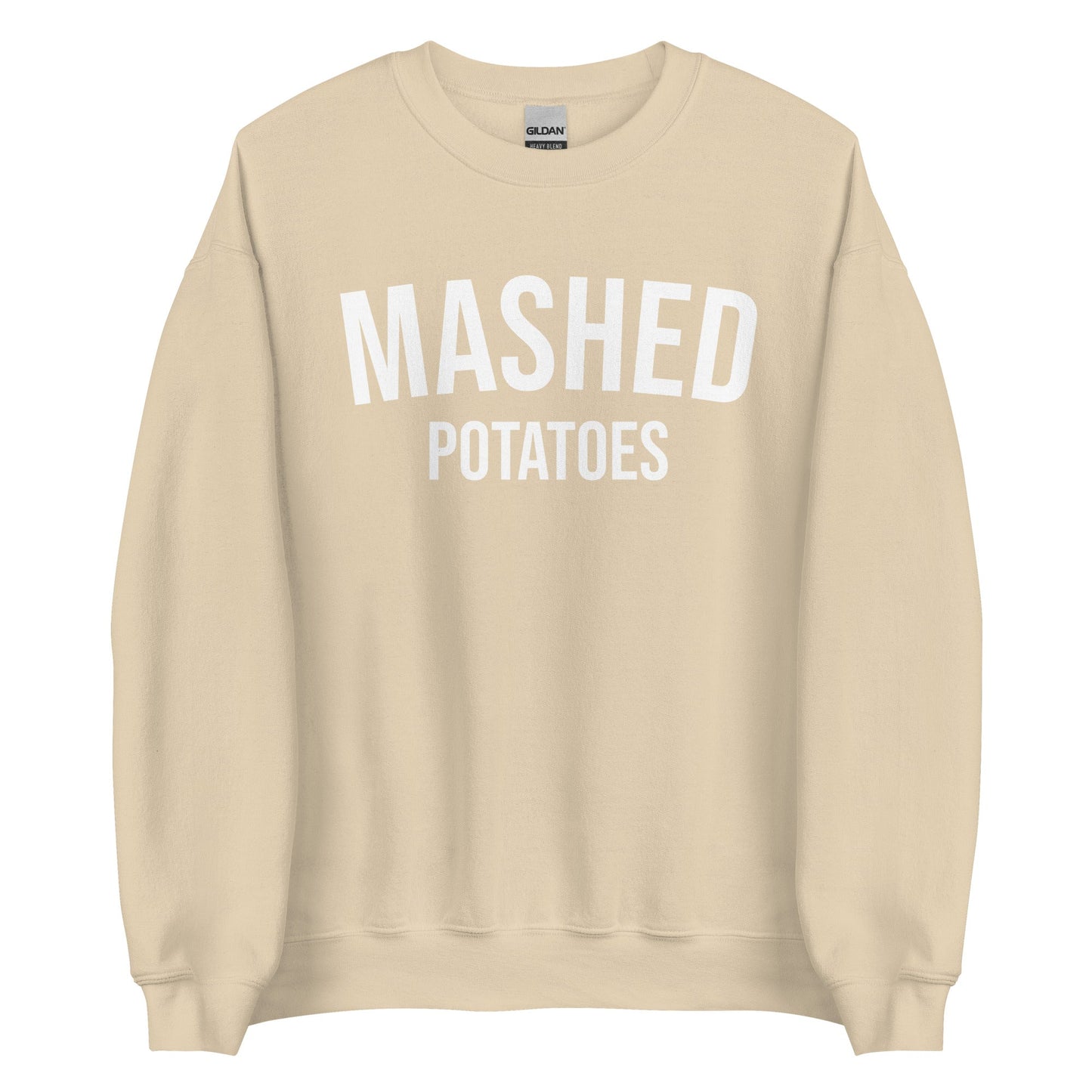 Mashed Potatoes Sweatshirt Varsity Style - ninanush
