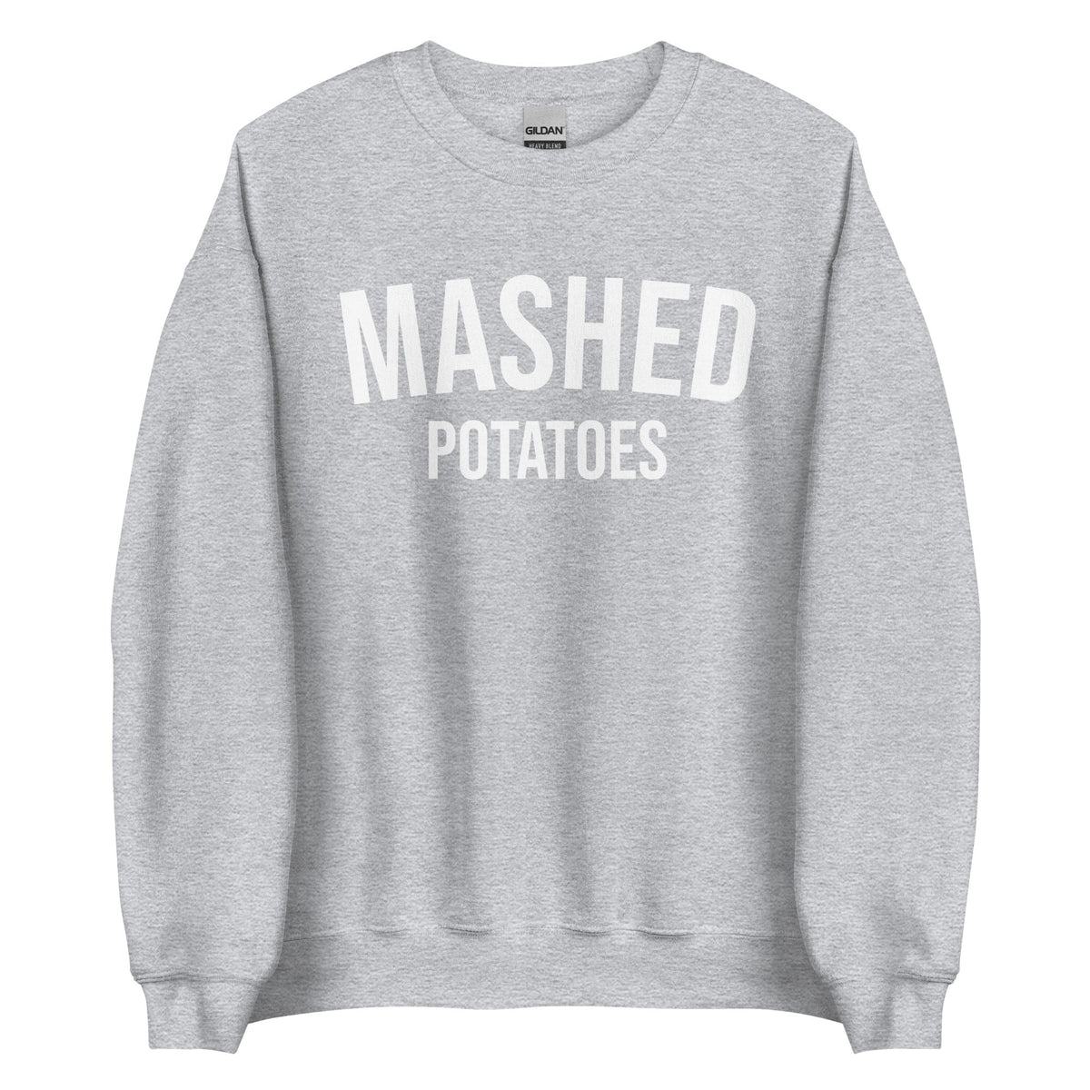 Mashed Potatoes Sweatshirt Varsity Style - ninanush