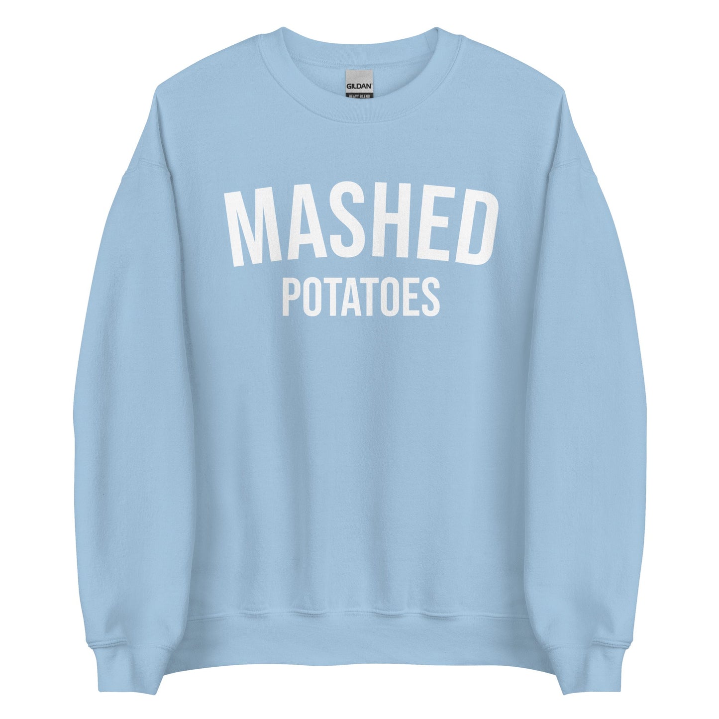 Mashed Potatoes Sweatshirt Varsity Style - ninanush