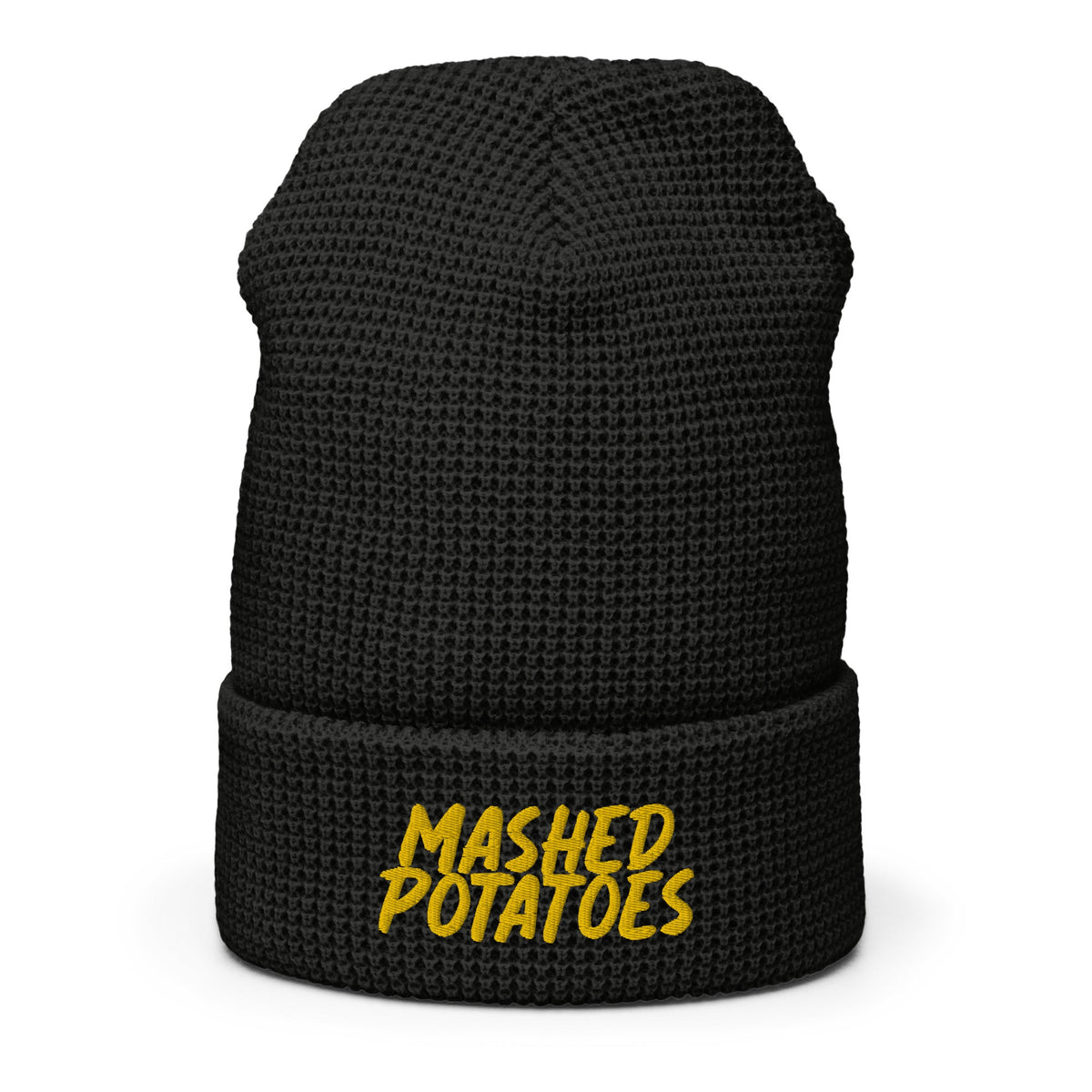 Mashed Potatoes Waffle Beanie - ninanush