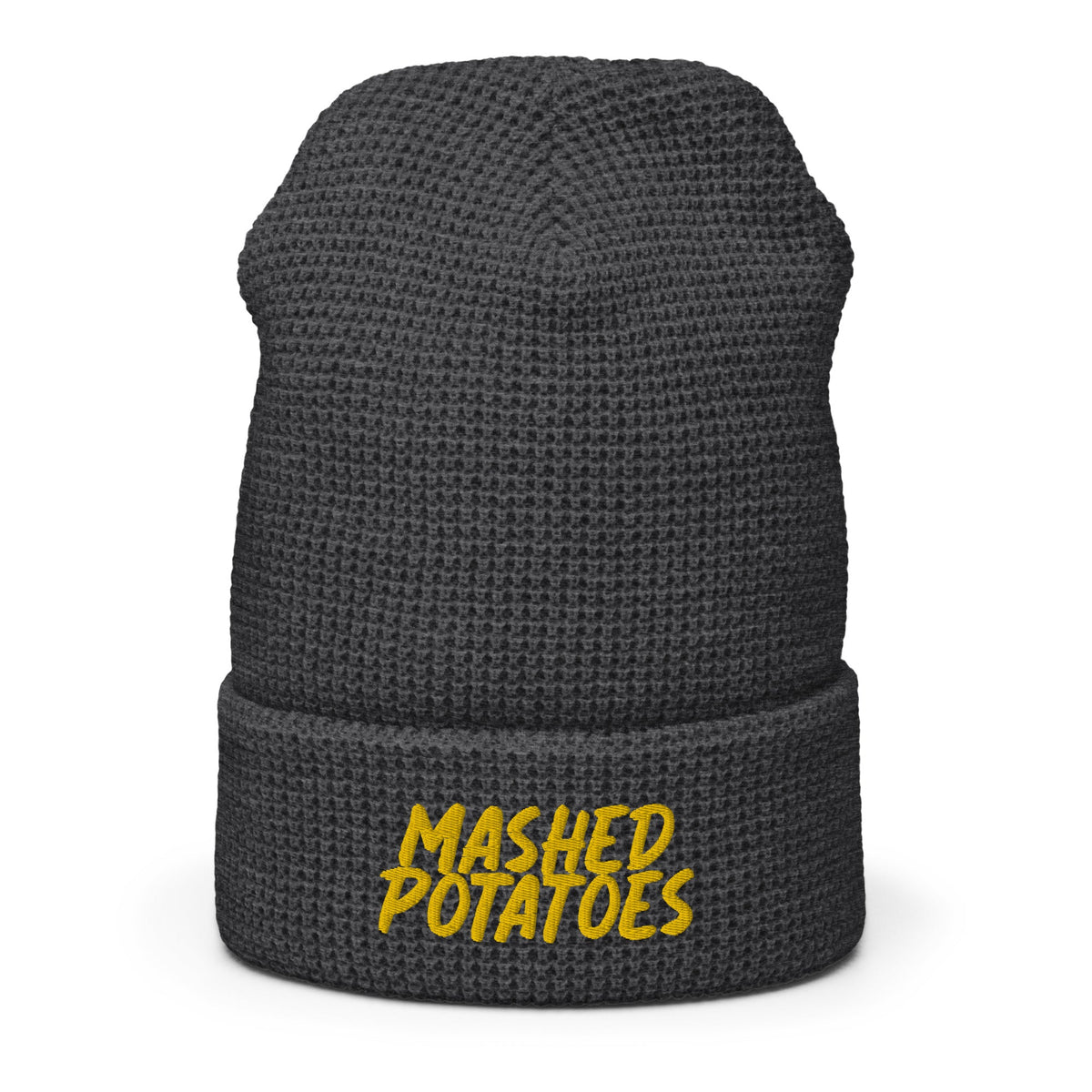 Mashed Potatoes Waffle Beanie - ninanush