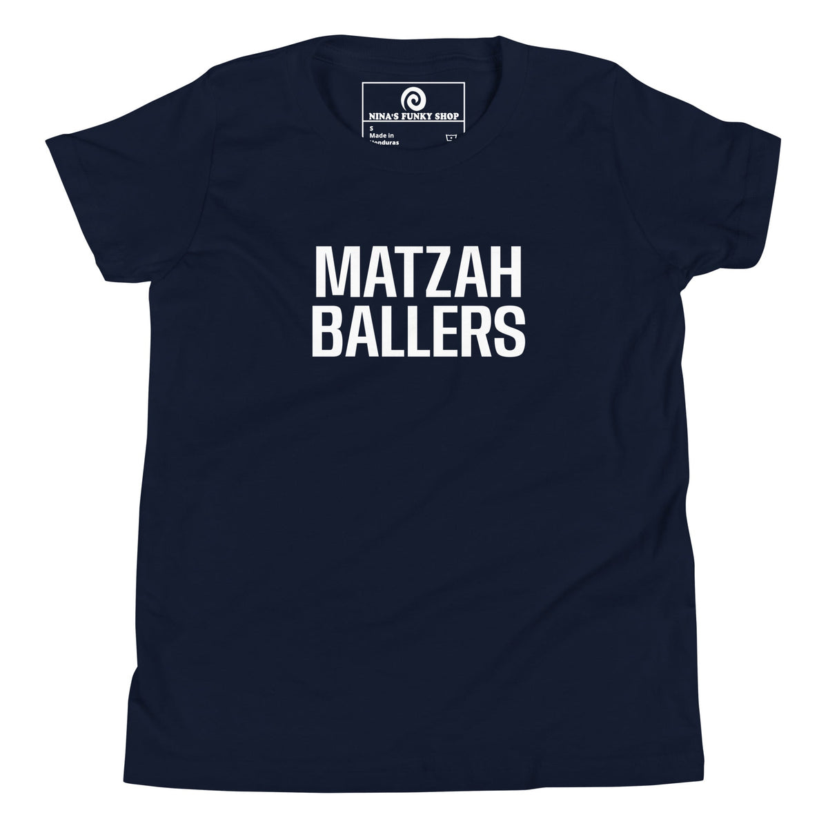 Matzah Ballers Youth T-Shirt - ninanush