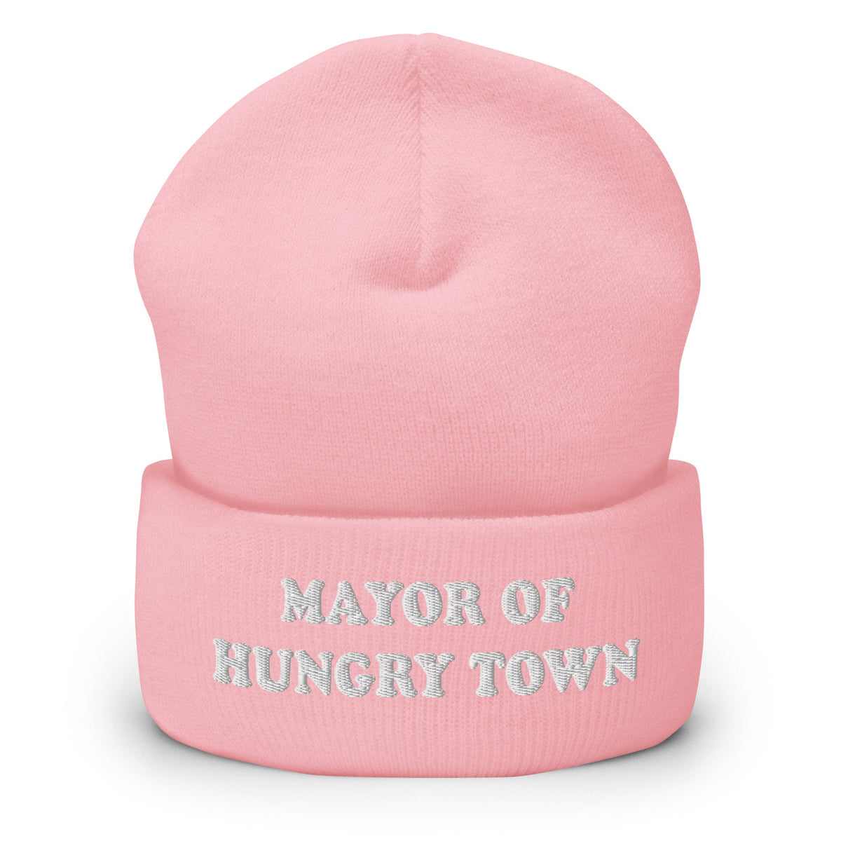 Mayor Of Hungry Town Cuffed Beanie - ninanush