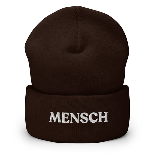 Mensch Cuffed Beanie - ninanush
