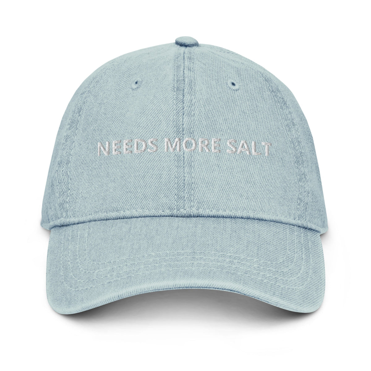 Needs More Salt Denim Hat - ninanush