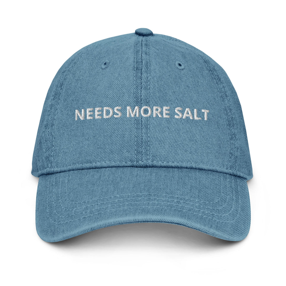 Needs More Salt Denim Hat - ninanush