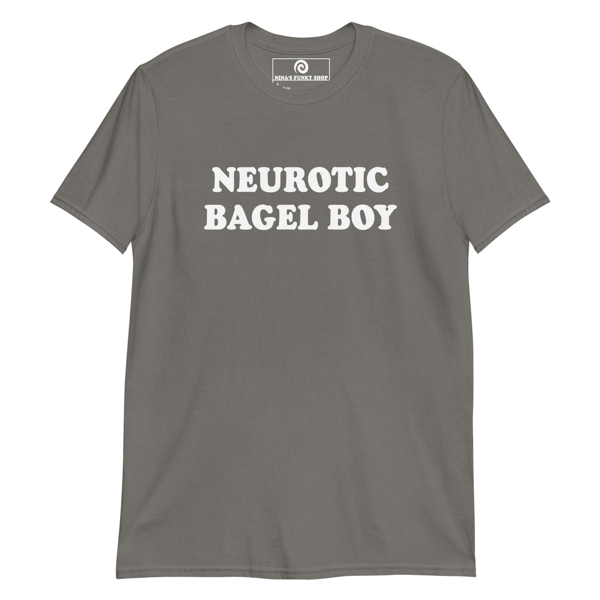 Neurotic Bagel Boy T-Shirt - ninanush
