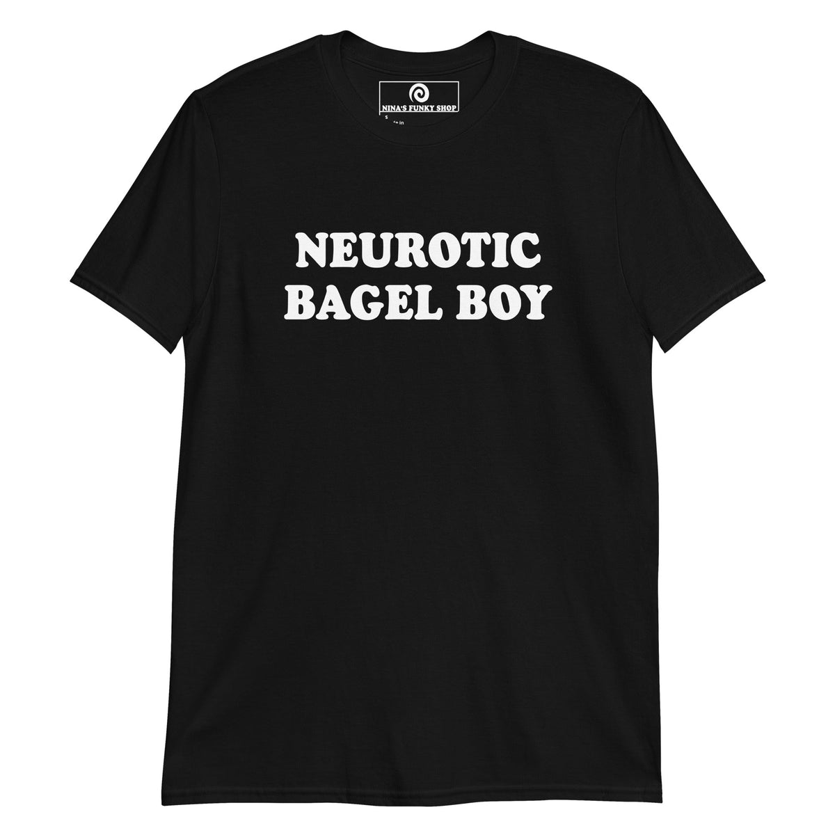 Neurotic Bagel Boy T-Shirt - ninanush