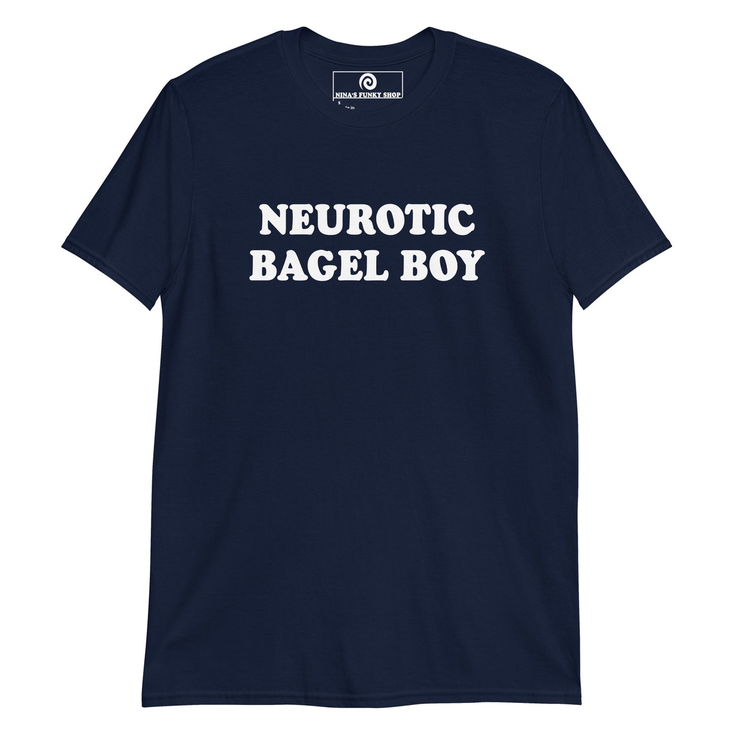 Neurotic Bagel Boy T-Shirt - ninanush