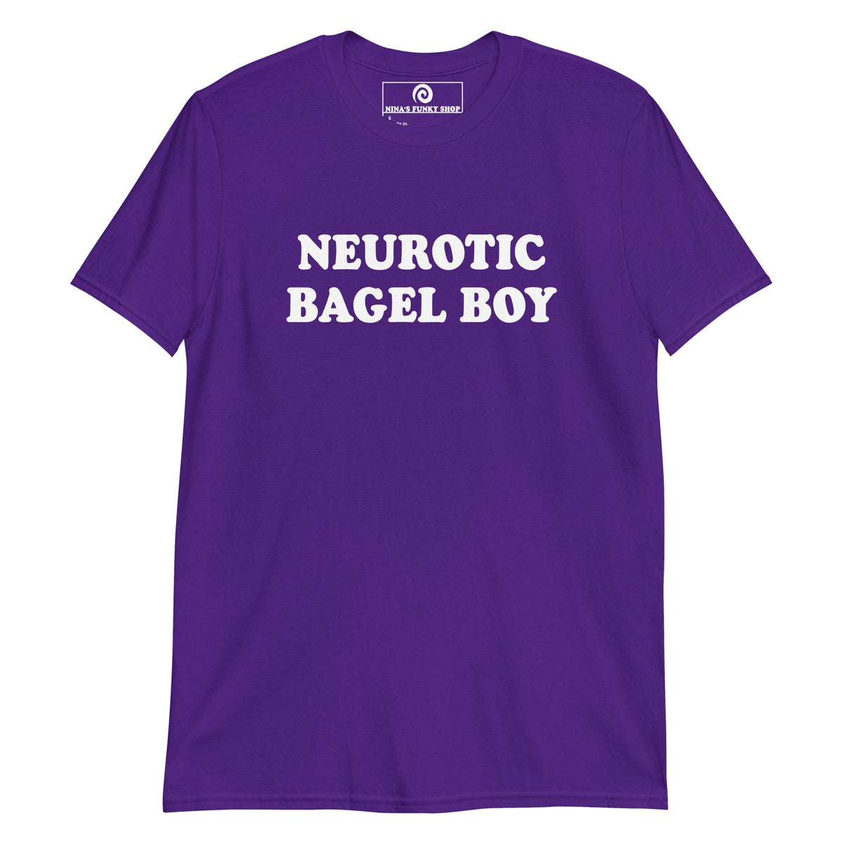 Neurotic Bagel Boy T-Shirt - ninanush