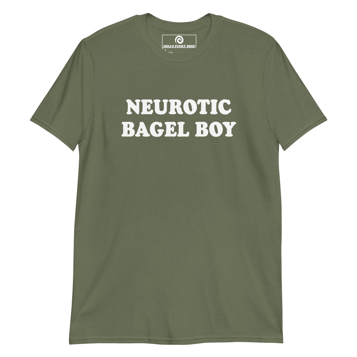 Neurotic Bagel Boy T-Shirt - ninanush