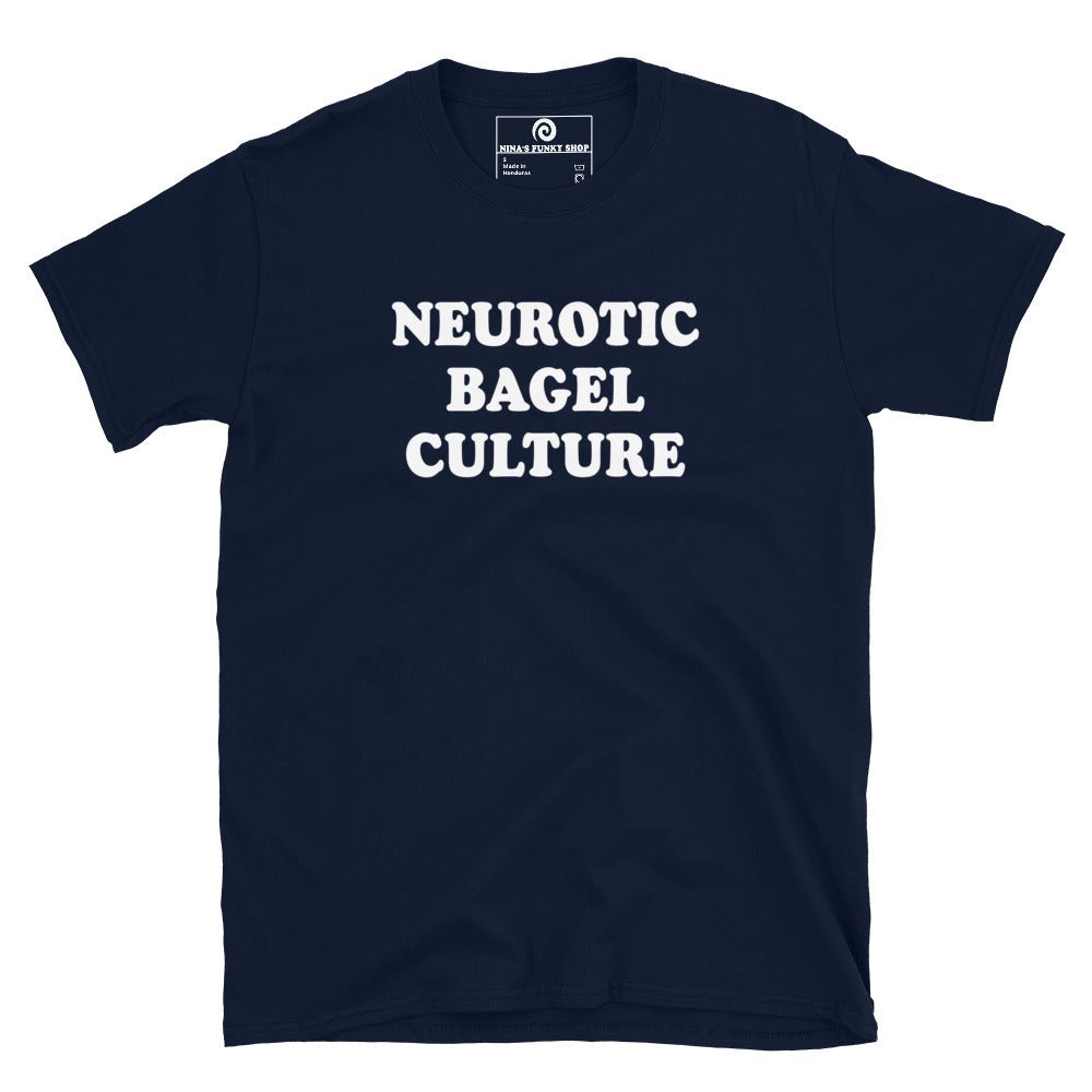 Neurotic Bagel Culture T-Shirt - ninanush