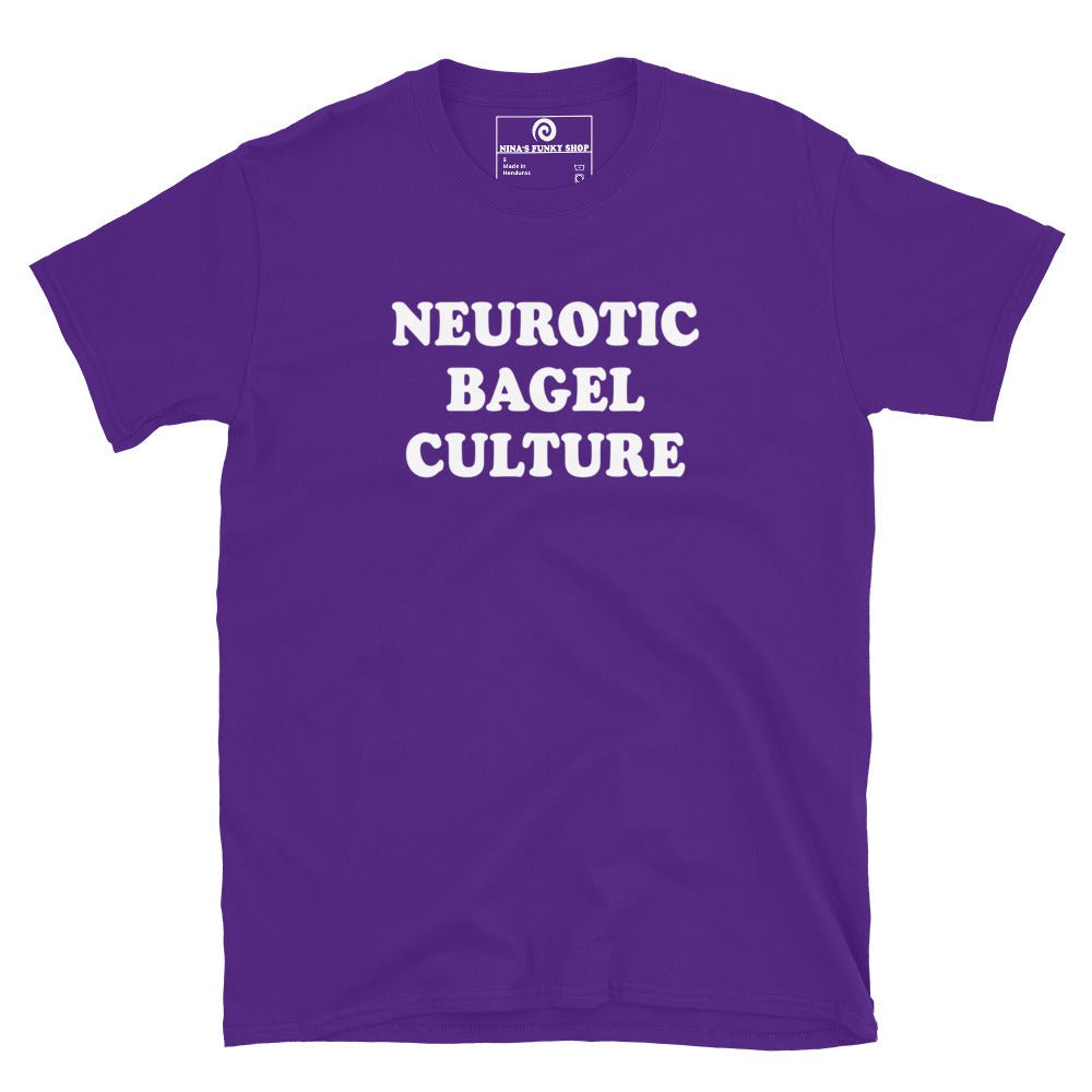 Neurotic Bagel Culture T-Shirt - ninanush