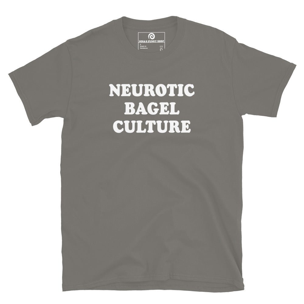 Neurotic Bagel Culture T-Shirt - ninanush