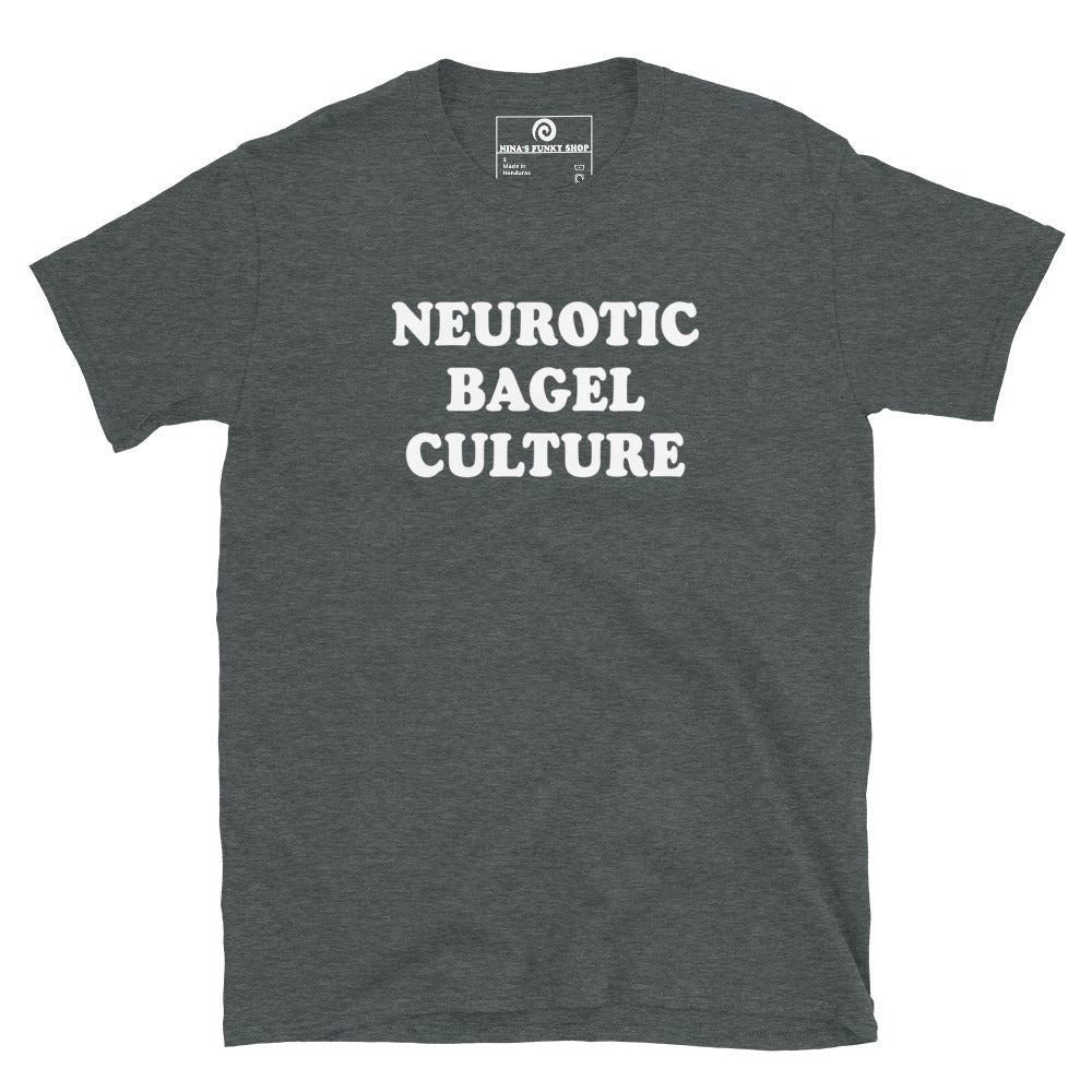 Neurotic Bagel Culture T-Shirt - ninanush
