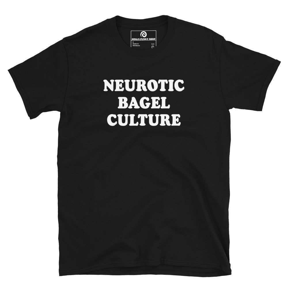 Neurotic Bagel Culture T-Shirt - ninanush
