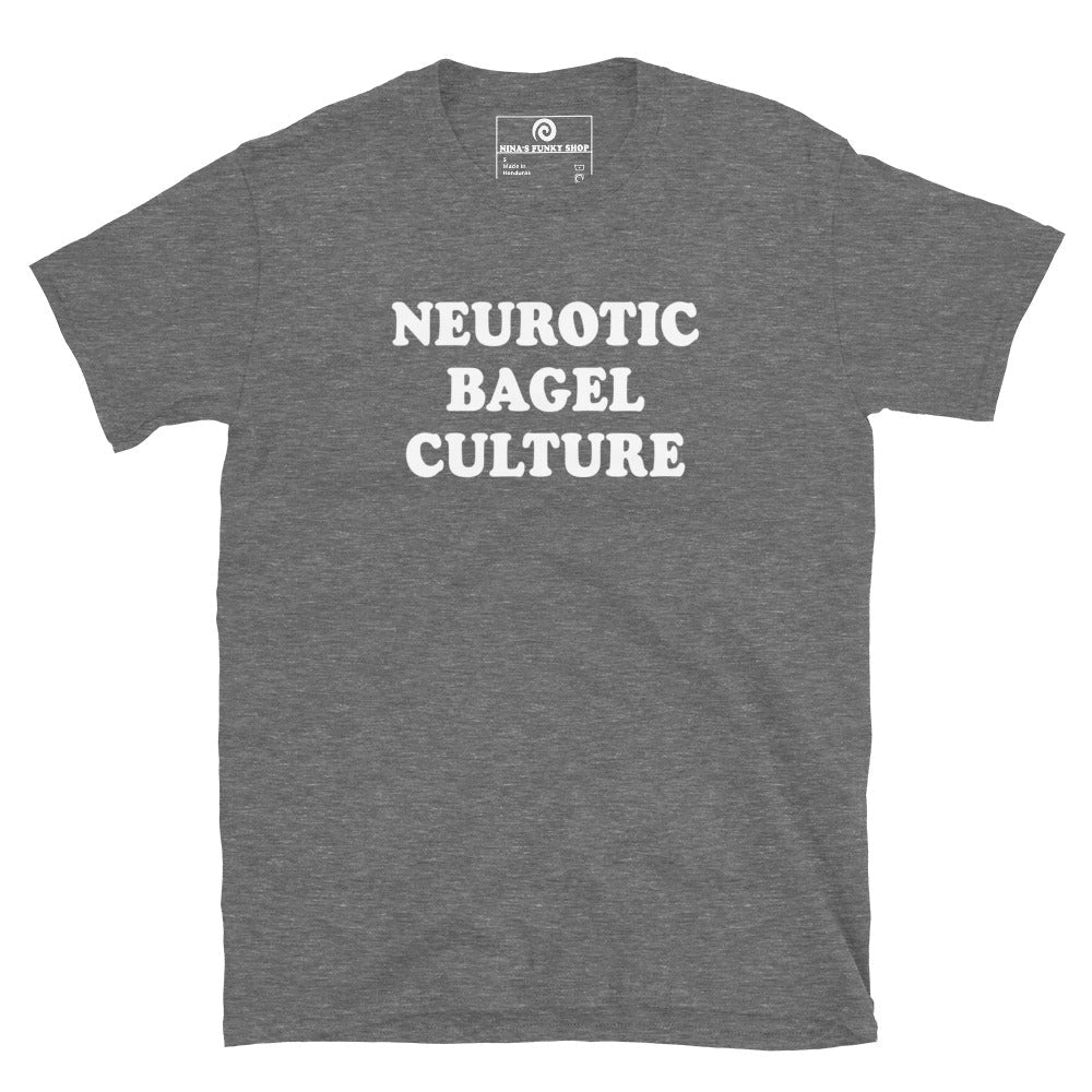 Neurotic Bagel Culture T-Shirt - ninanush