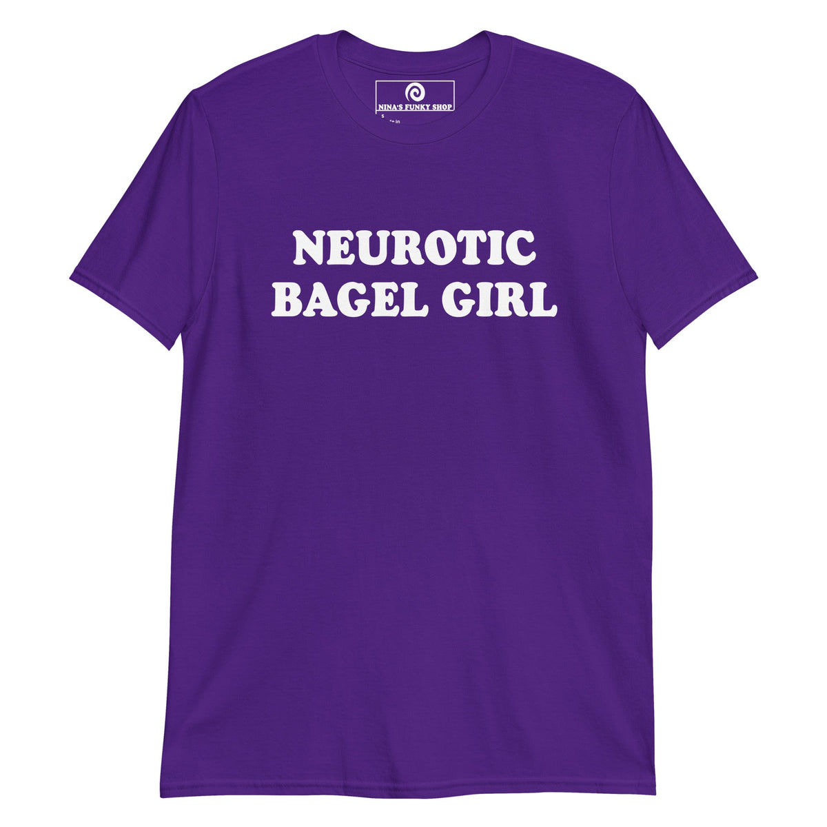 Neurotic Bagel Girl T-Shirt - ninanush