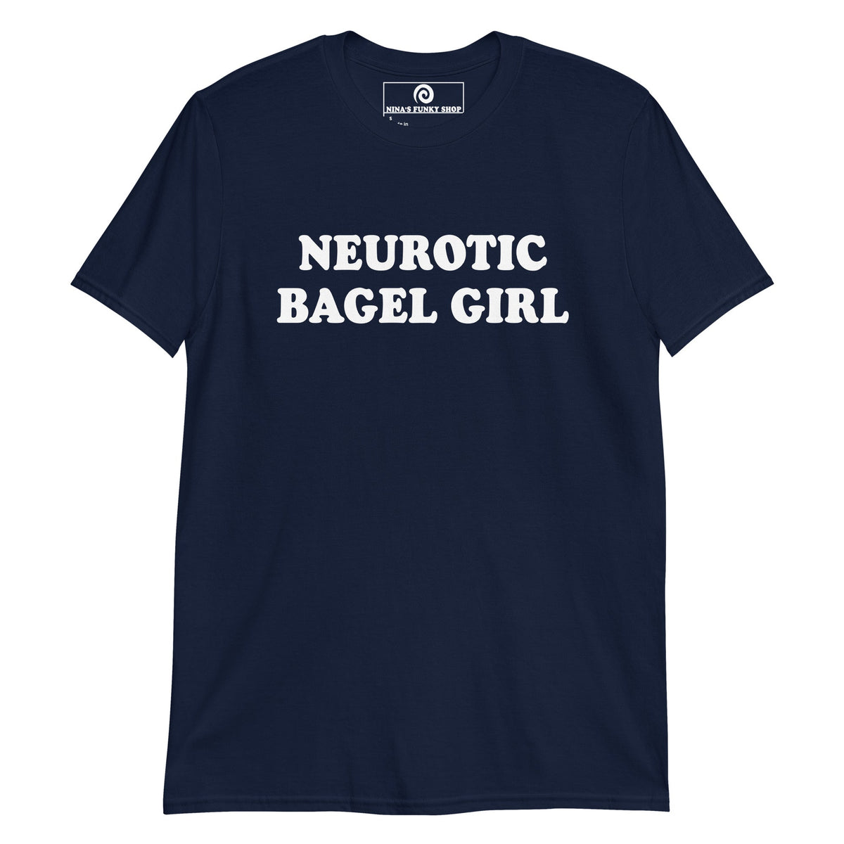 Neurotic Bagel Girl T-Shirt - ninanush