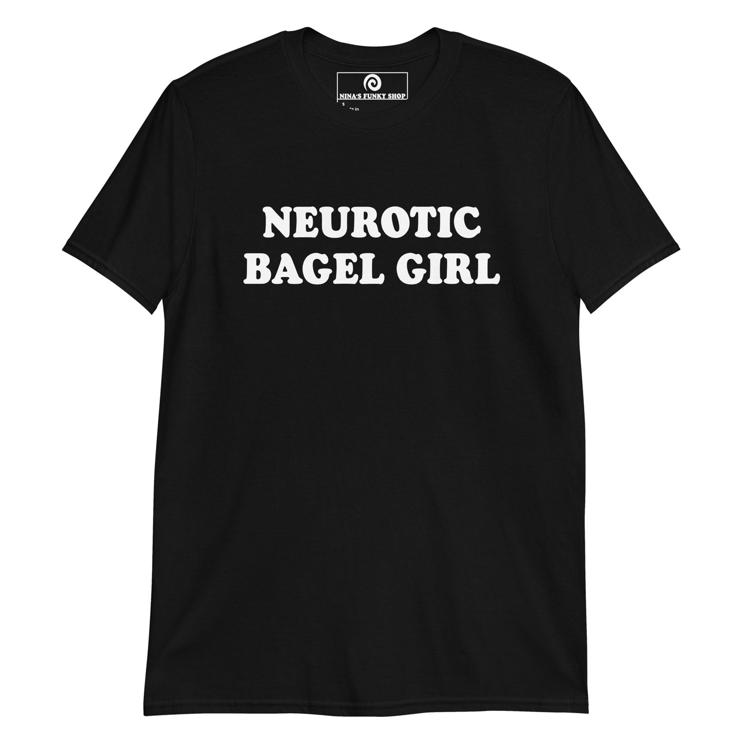 Neurotic Bagel Girl T-Shirt - ninanush