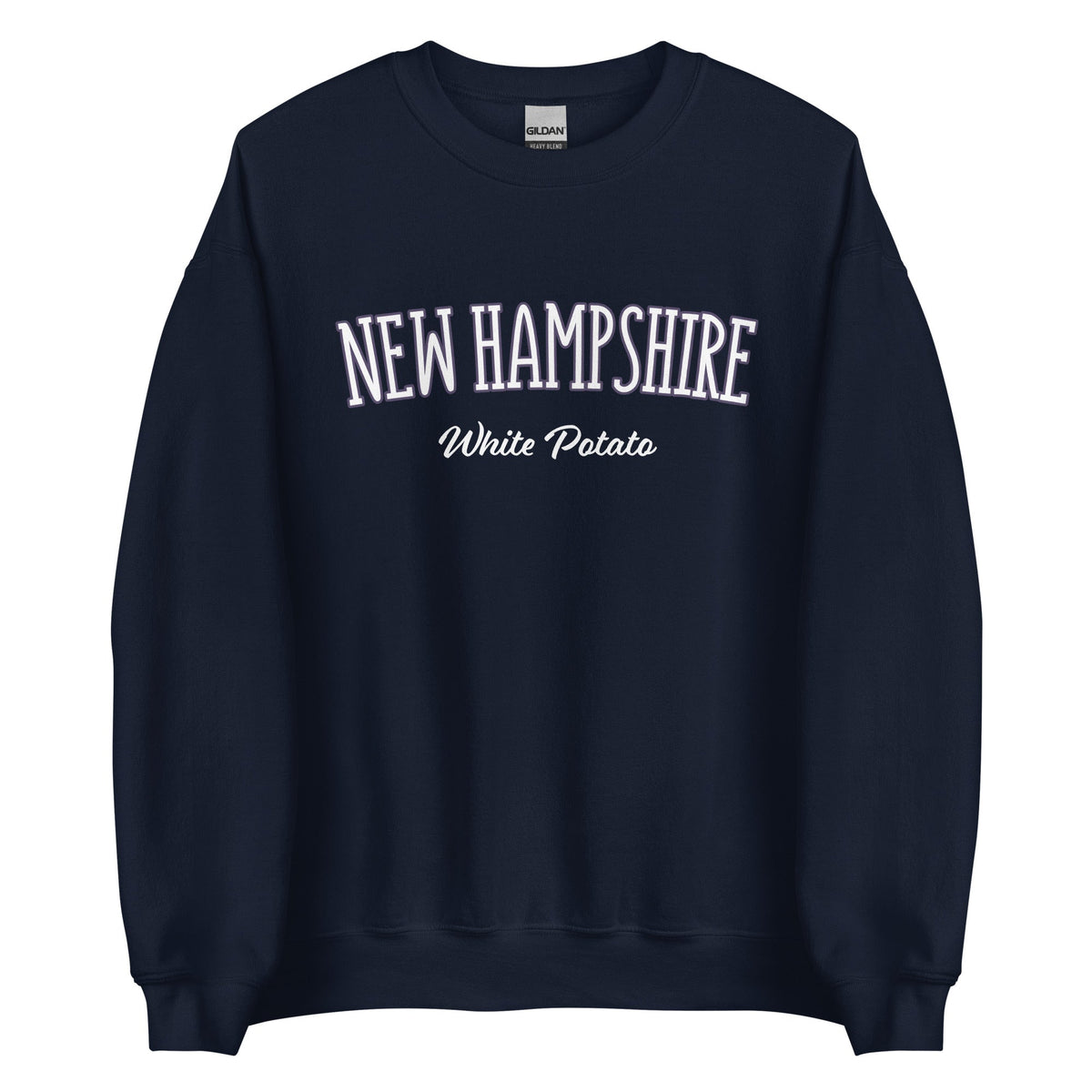 New Hampshire White Potato Sweatshirt - ninanush
