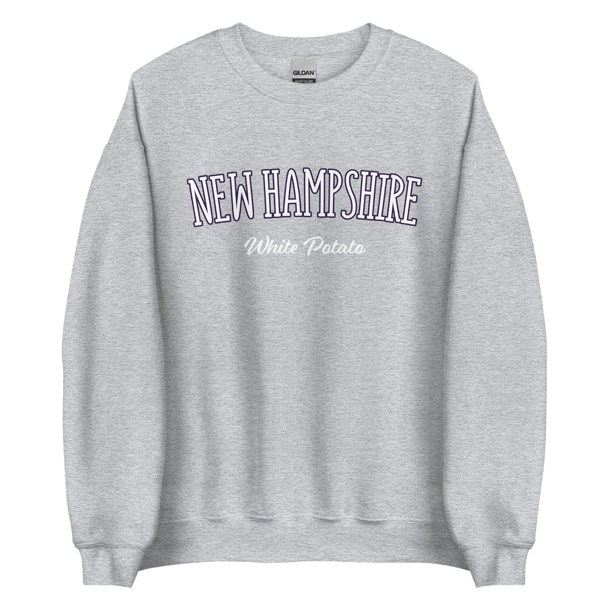 New Hampshire White Potato Sweatshirt - ninanush