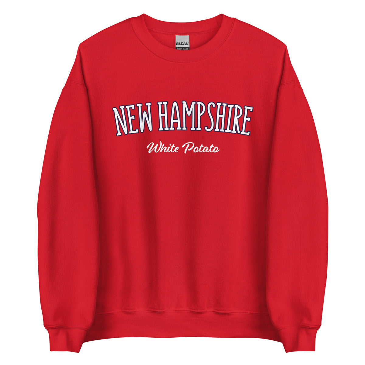 New Hampshire White Potato Sweatshirt - ninanush