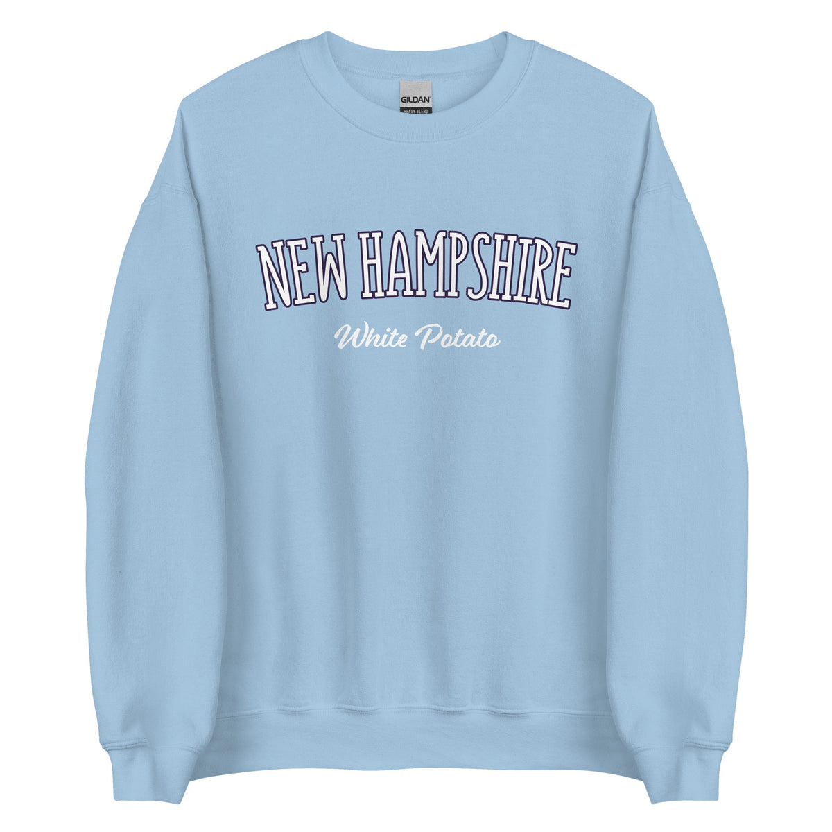 New Hampshire White Potato Sweatshirt - ninanush