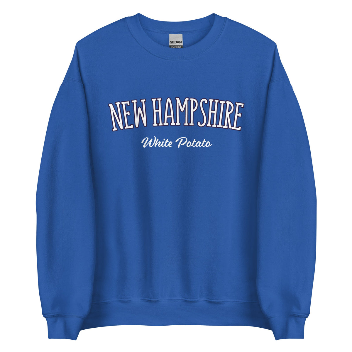 New Hampshire White Potato Sweatshirt - ninanush