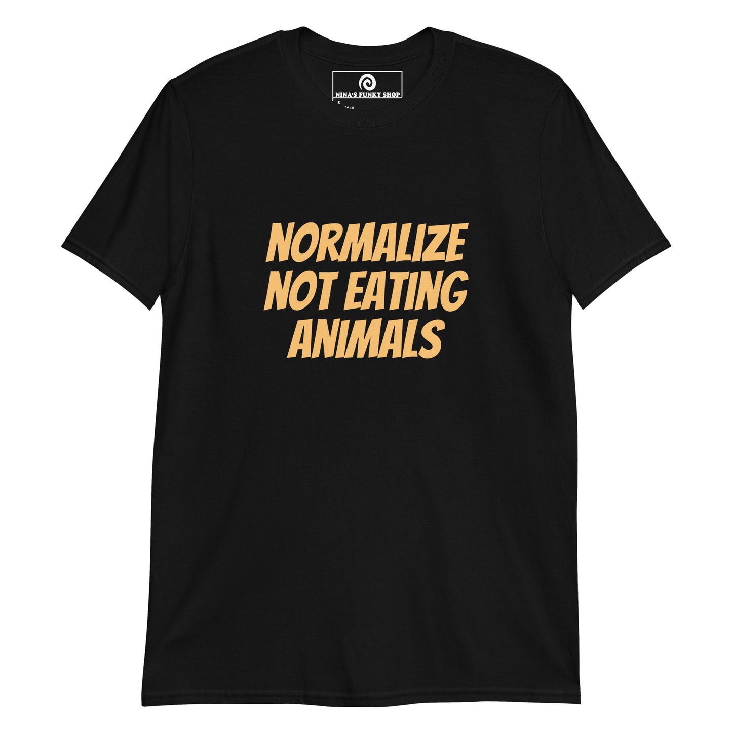 Normalize Not Eating Animals T-Shirt - ninanush