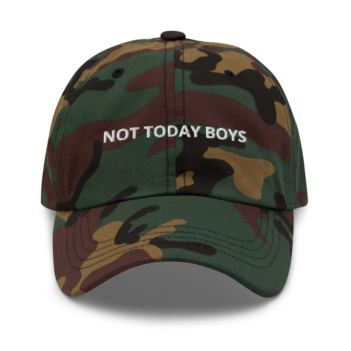 Not Today Boys Dad Hat - ninanush