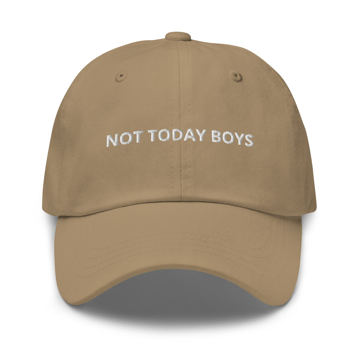 Not Today Boys Dad Hat - ninanush