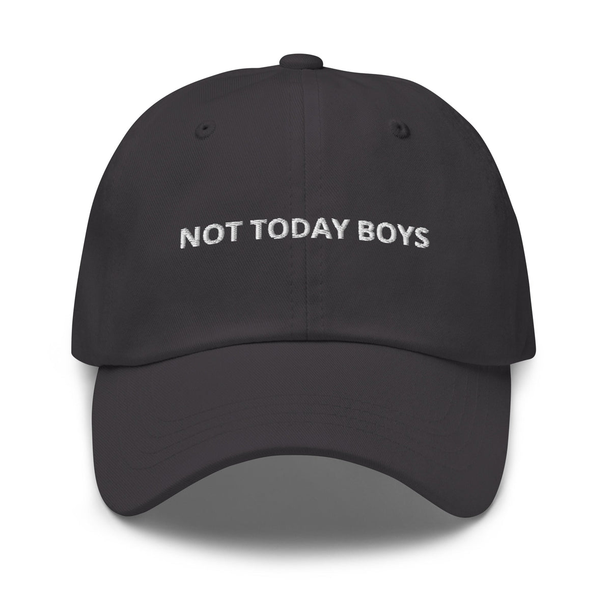 Not Today Boys Dad Hat - ninanush