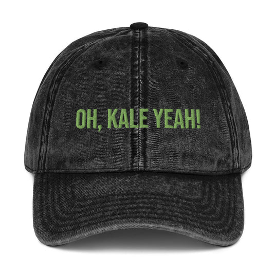 Oh, Kale Yeah! Vintage Dad Hat - ninanush