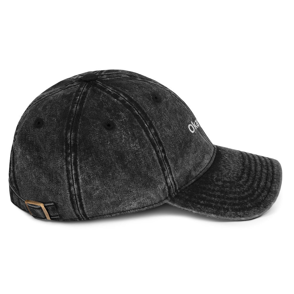 Okay, Kiddo Vintage Dad Hat - ninanush