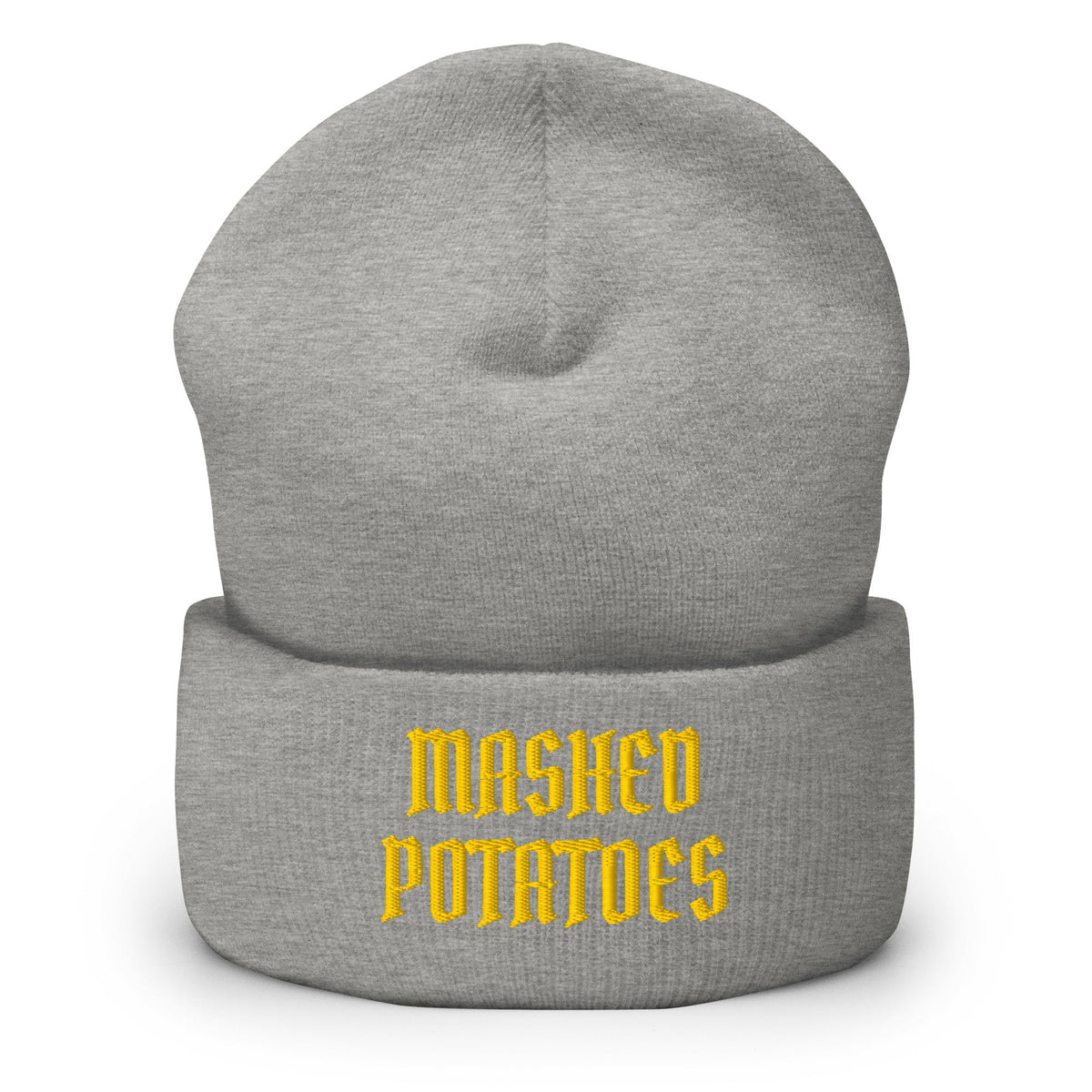 Old Fashioned Mashed Potatoes Cuffed Beanie - ninanush