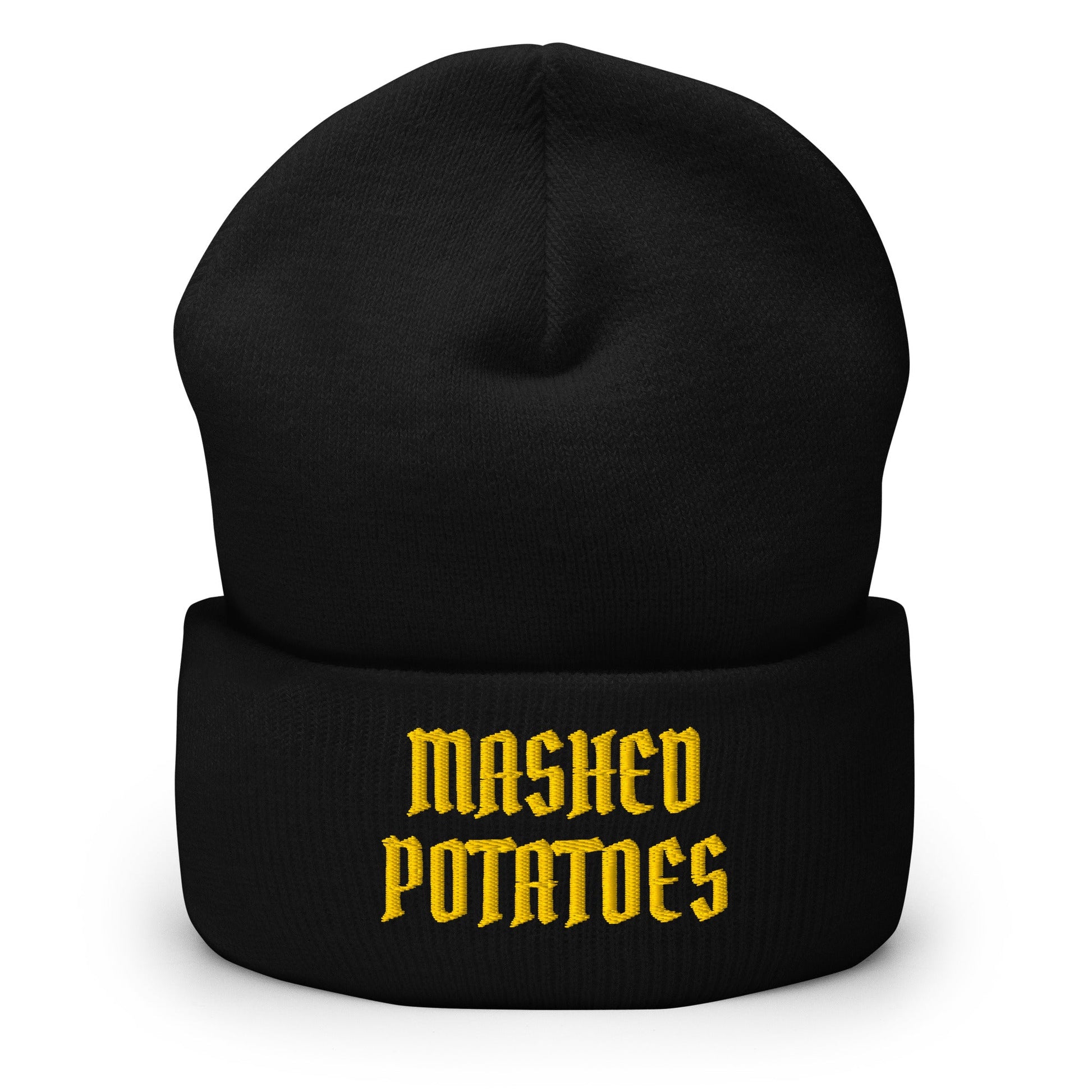Old Fashioned Mashed Potatoes Cuffed Beanie - ninanush