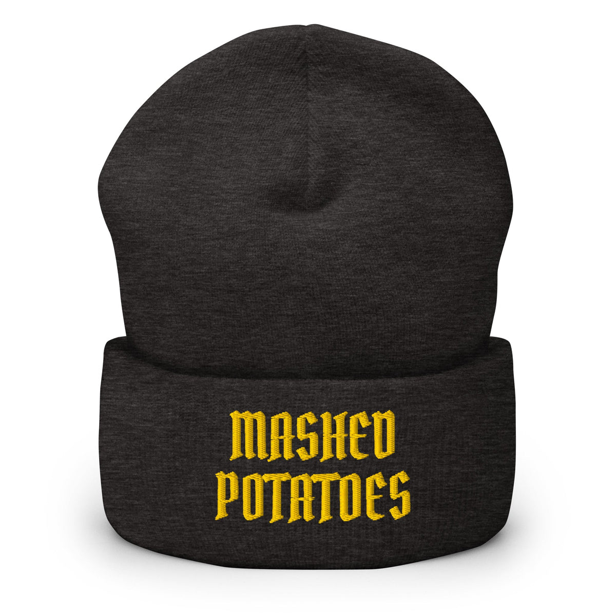 Old Fashioned Mashed Potatoes Cuffed Beanie - ninanush