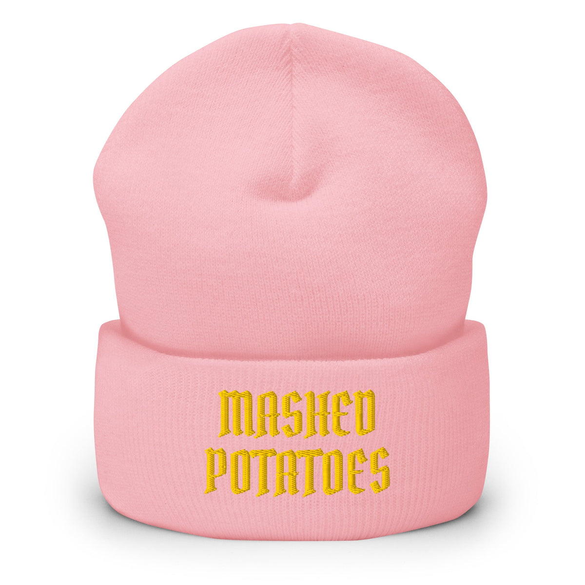 Old Fashioned Mashed Potatoes Cuffed Beanie - ninanush