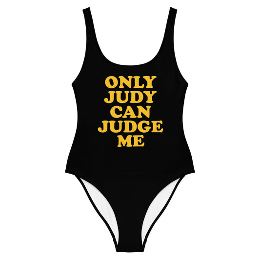 Only Judy Can Judge Me One-Piece Swimsuit - ninanush