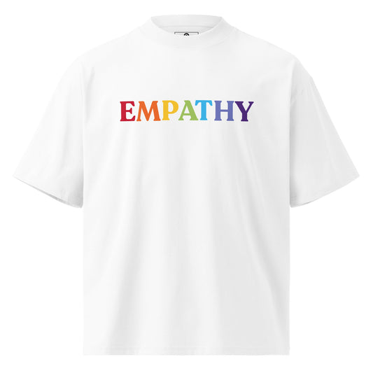 Organic Oversized High Neck Empathy T-shirt - ninanush