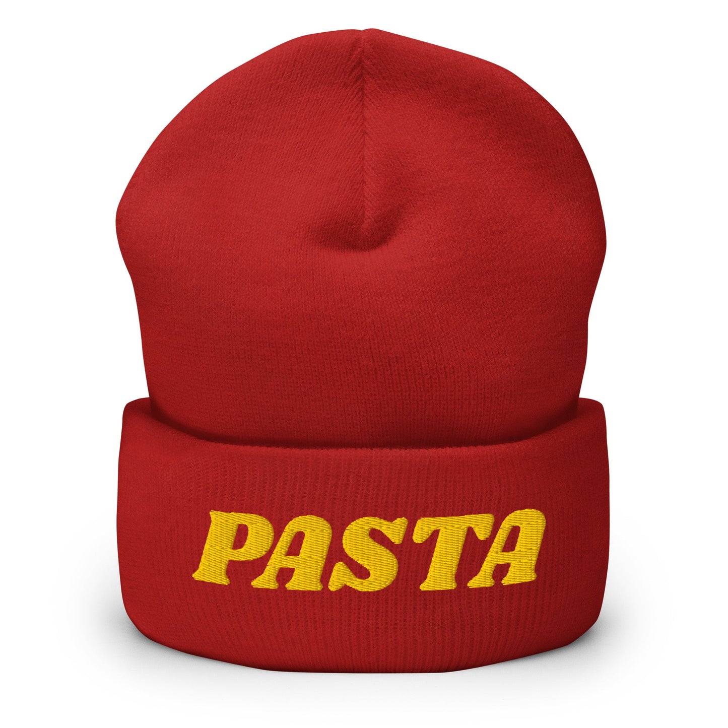 Pasta Cuffed Beanie - ninanush