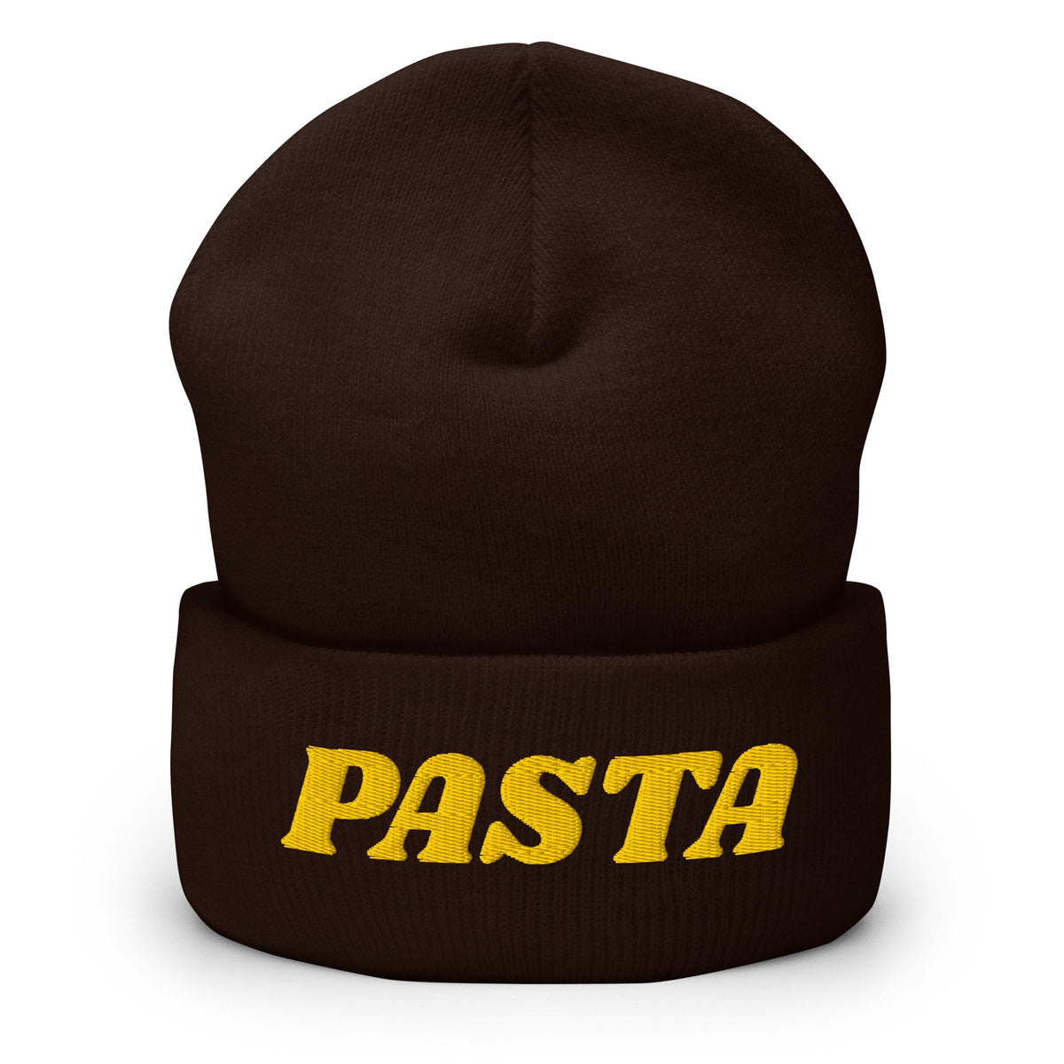 Pasta Cuffed Beanie - ninanush