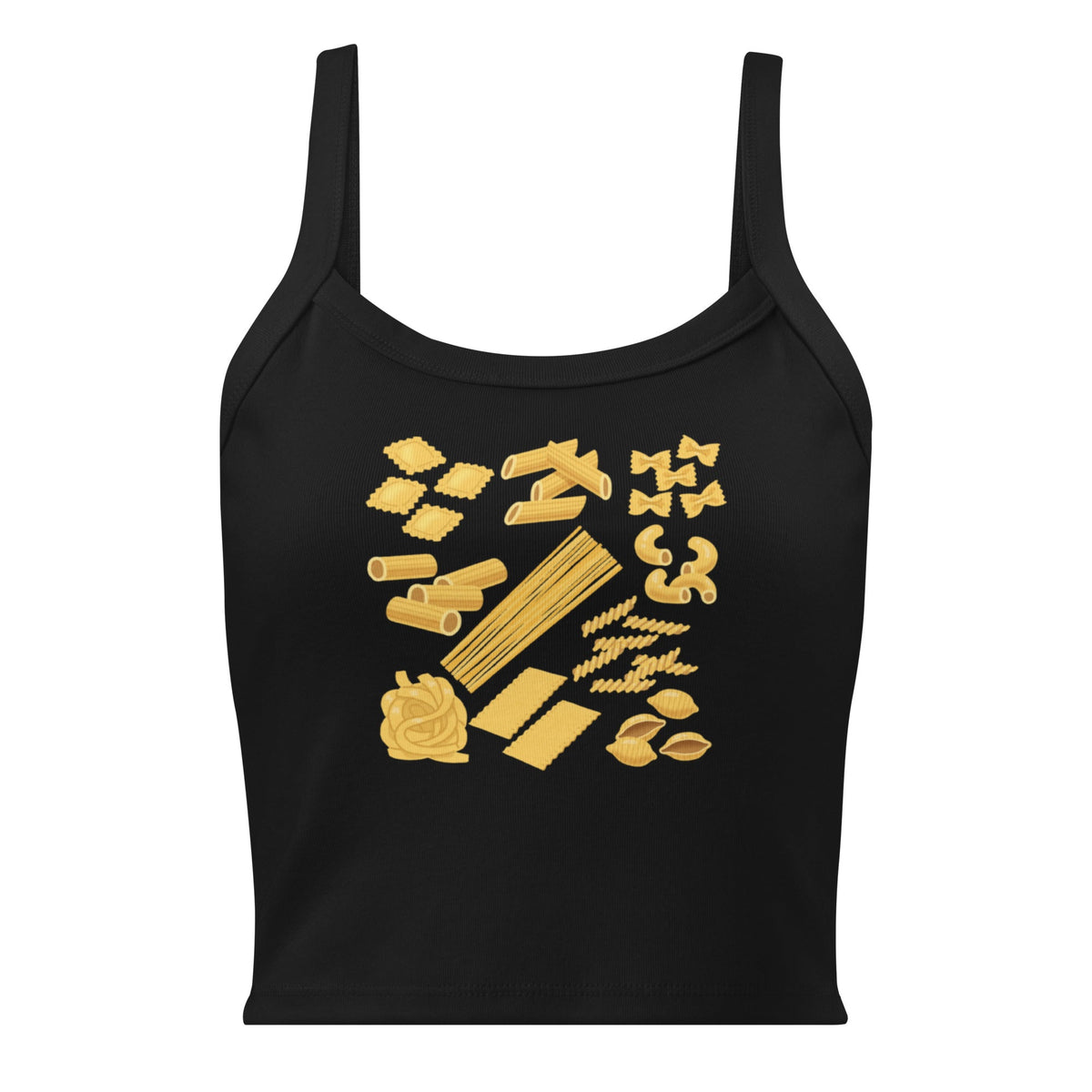 Pasta Graphic Tank Top - ninanush