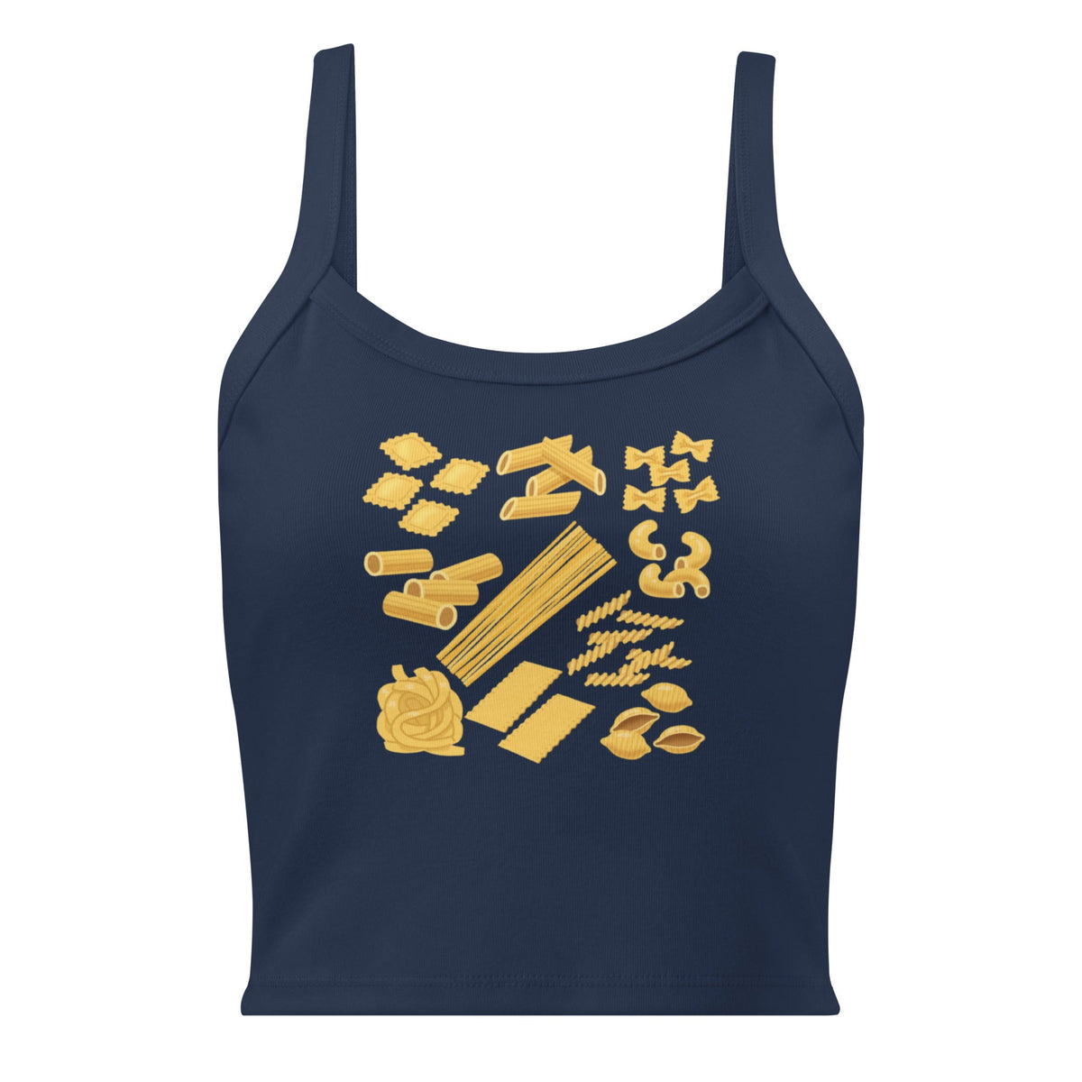 Pasta Graphic Tank Top - ninanush